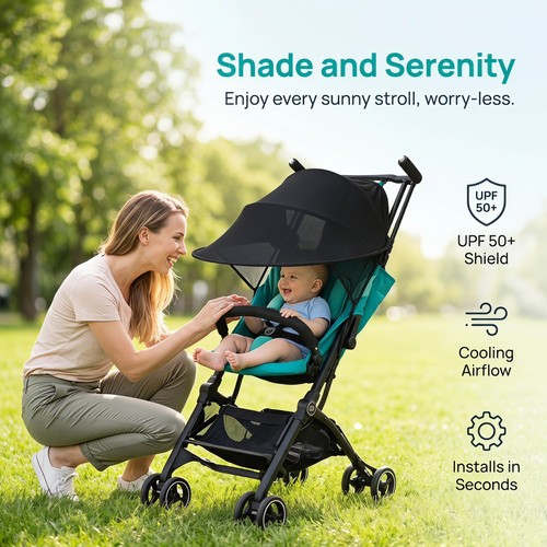 Universal baby pushchair - universal,