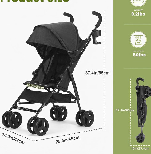 Lightweight buggy stroller b02 - buggy,