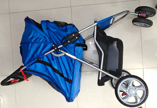 Pet stroller pushchair with - stroller,